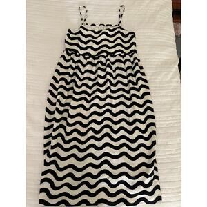 Hanna Andersson Women's XL Black and White Dress